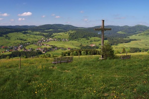 Weit und offen liegt erstreckt sich das Bernauer Hochtal im südlichen Schwarzwald. Foto Ute Maier