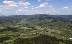 Das Bernauer Hochtal von oben. Foto: Achim Mende