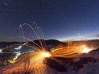 Scheibenschlagen Foto:Achim Mende